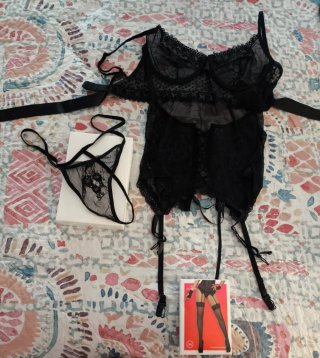 Conjunto lencería Obsessive S/M