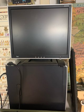 Monitor Ier HV-721TB Negro/Blanco