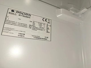 Nevera/Frigorífico Combi Aspes NoFrost Inox