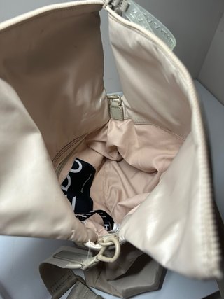 Bolso bandolera Adolfo Dominguez beige