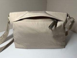 Bolso bandolera Adolfo Dominguez beige