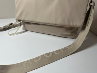 Bolso bandolera Adolfo Dominguez beige