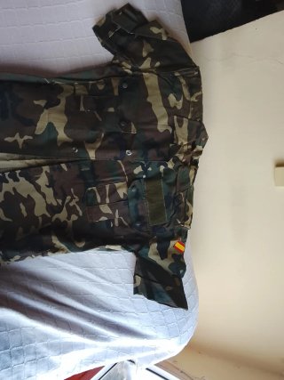Camisa Militar Camuflaje Mujer