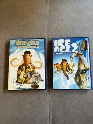 Pack 2 DVDs Ice Age (Español)