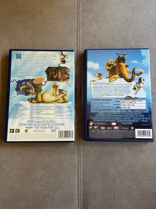 Pack 2 DVDs Ice Age (Español)