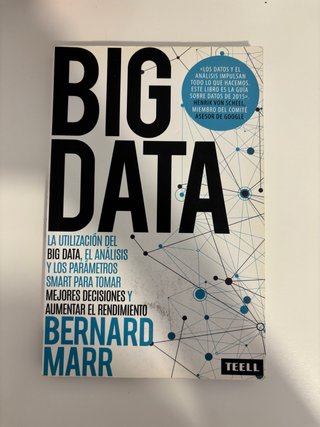 Libro Big Data la utilización del Big Data