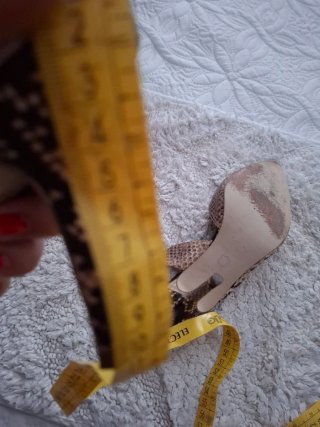 Sandalias de verano piel serpiente