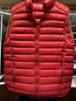 Chaleco Uniqlo Rojo