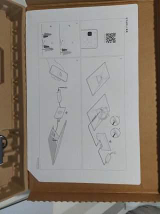 Kit Antena satélite Starlink V4 y router nueva