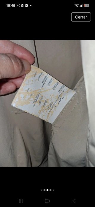 Cazadora Burberry London Hombre Talla L