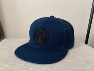 Gorra Alpinestars Azul Visera Plana Ajustable