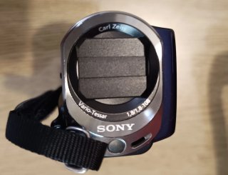 Videocámara Sony Handycam DCR-SX34 Azul