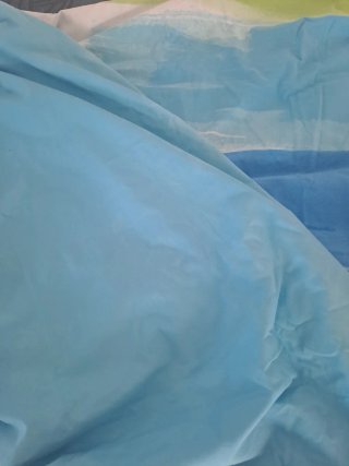 Funda Nórdica Cama 90cm Azul y Verde