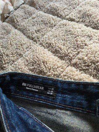 Pantalón Vaquero Pull&Bear Azul