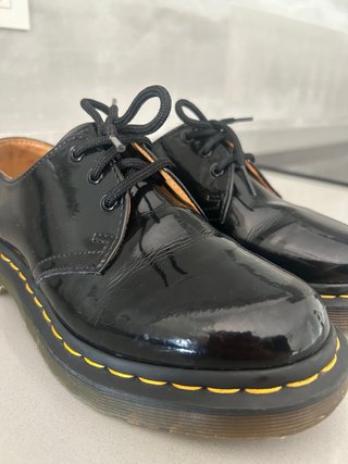 Dr. Martens 1461 mujer. Talla 36. Charol negro