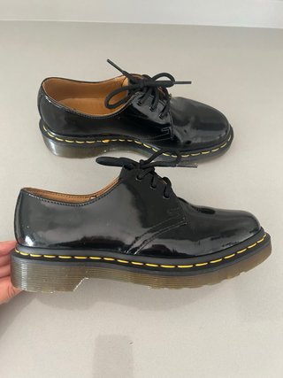 Dr. Martens 1461 mujer. Talla 36. Charol negro