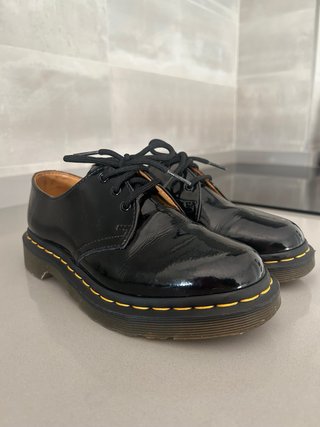 Dr. Martens 1461 mujer. Talla 36. Charol negro