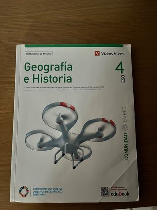 Libro Geografía e historia, 4º ESO Vicens Vives