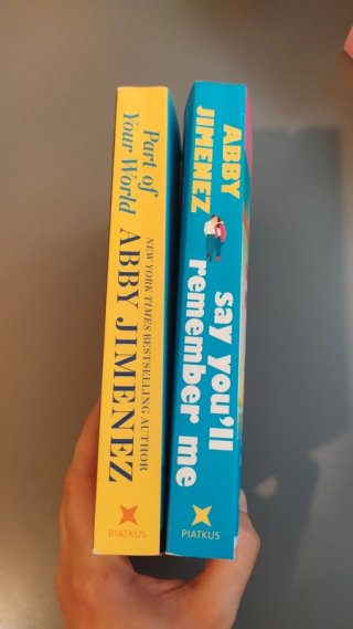 Pack 2 libros Abby Jimenez en inglés