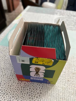 Caja Panini Mundial 2026 - 50 Sobres