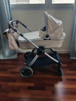 Trio Bebeconfort: Silla, Cuco, Grupo0 + base isofi
