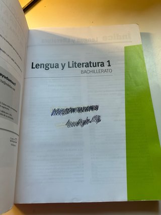 LENGUA Y LITERATURA 1