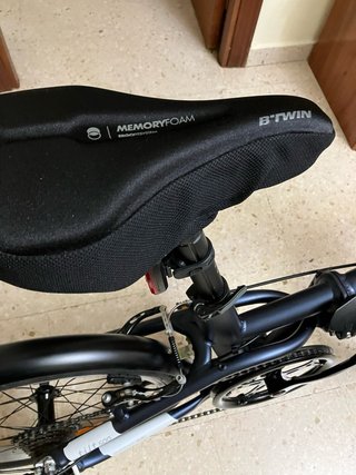 Bicicleta BTWIN Aluminio Plegable