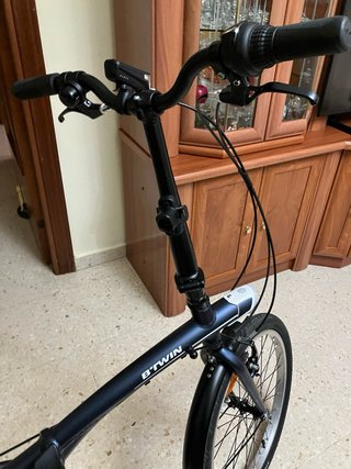 Bicicleta BTWIN Aluminio Plegable