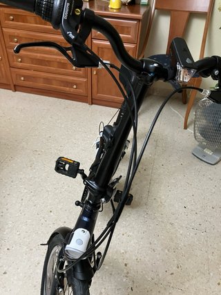 Bicicleta BTWIN Aluminio Plegable