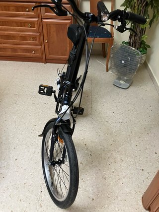 Bicicleta BTWIN Aluminio Plegable