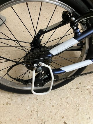 Bicicleta BTWIN Aluminio Plegable