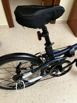 Bicicleta BTWIN Aluminio Plegable