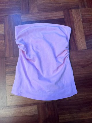 Top Bershka rosa talla S