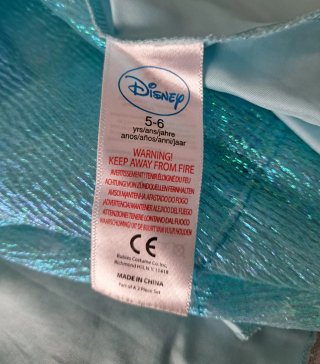 Disfraz de la princesa Elsa de Frozen