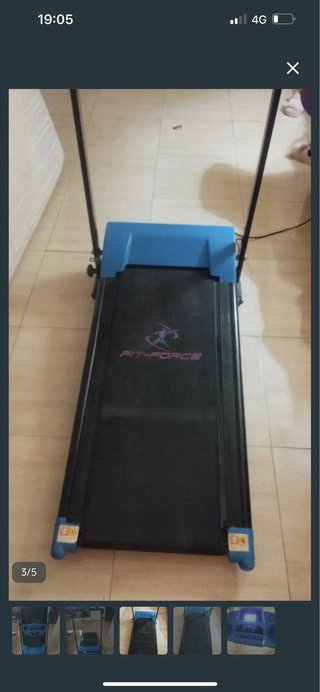Cinta de correr eléctrica