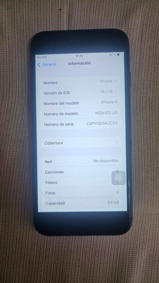 iPhone 8 64 GB Space Gray
