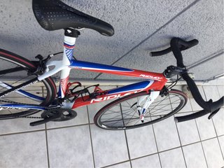 Bici da strada in carbonio taglia M Ridley