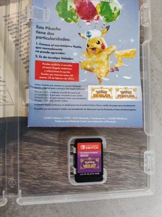 Juego Nintendo Switch Pokémon Púrpura