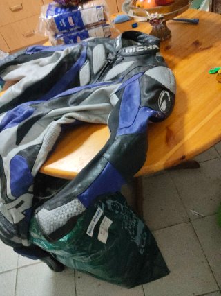Mono de moto Richa Talla L, cuero