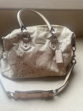 Bolso Coach Beige Auténtico