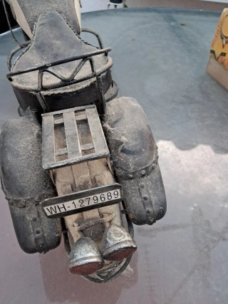 Moto Decorativa Estilo Harley Cruiser