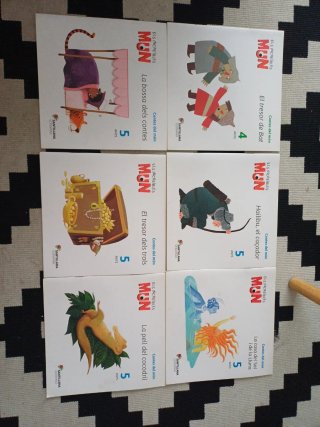 Lote 6 cuentos Els Increïbles Mun (4-5 años)