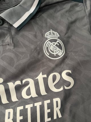 Camiseta Real Madrid Adidas Marrón/Gris