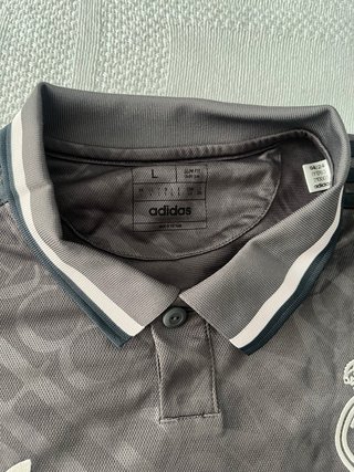 Camiseta Real Madrid Adidas Marrón/Gris