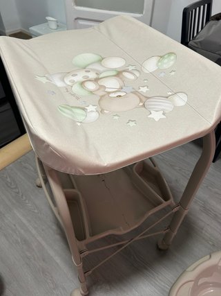 Bañera cambiador bebé plegable