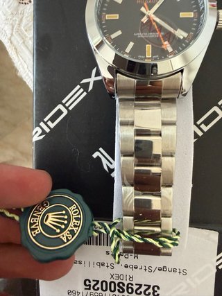 Reloj Milgauss Negro/Plateado