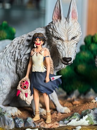 Figura Studio Ghibli Princesa Mononoke