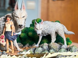 Figura Studio Ghibli Princesa Mononoke