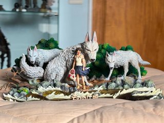 Figura Studio Ghibli Princesa Mononoke