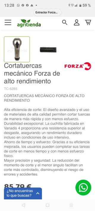 Herramienta FORZA 6312
